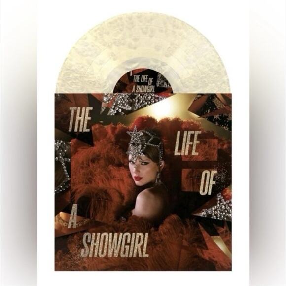 FULL SET Vinyl The Life Of A Showgirl Gold Blue Pearl Red Taylor Swift Limited - Picture 3 of 9